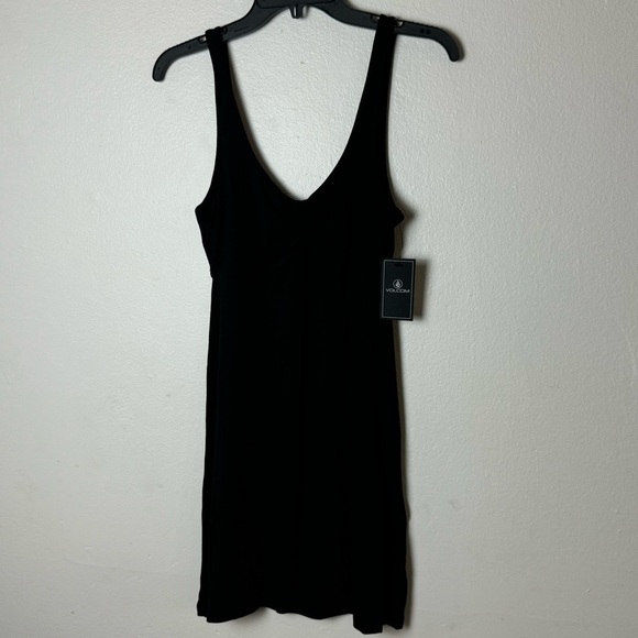 Volcom SWINGIN SUMMER MINI DRESS - BLACK - Picture 4 of 12